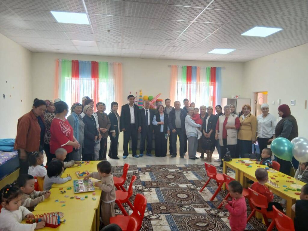 Суусамыр айылындагы “Суусамыр Нуру” бала-бакчасына кошумча тайпа ачылды